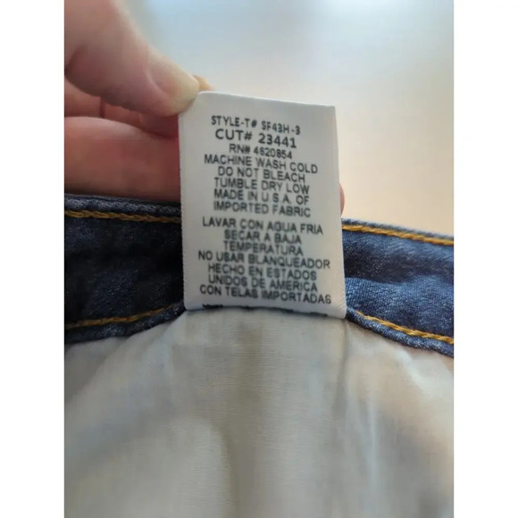 Just Black Frayed Hem Denim Medium Wash Shorts  Size 32 - Picture 9 of 12